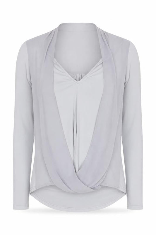 Coast Women's Silver Wrap Blouse