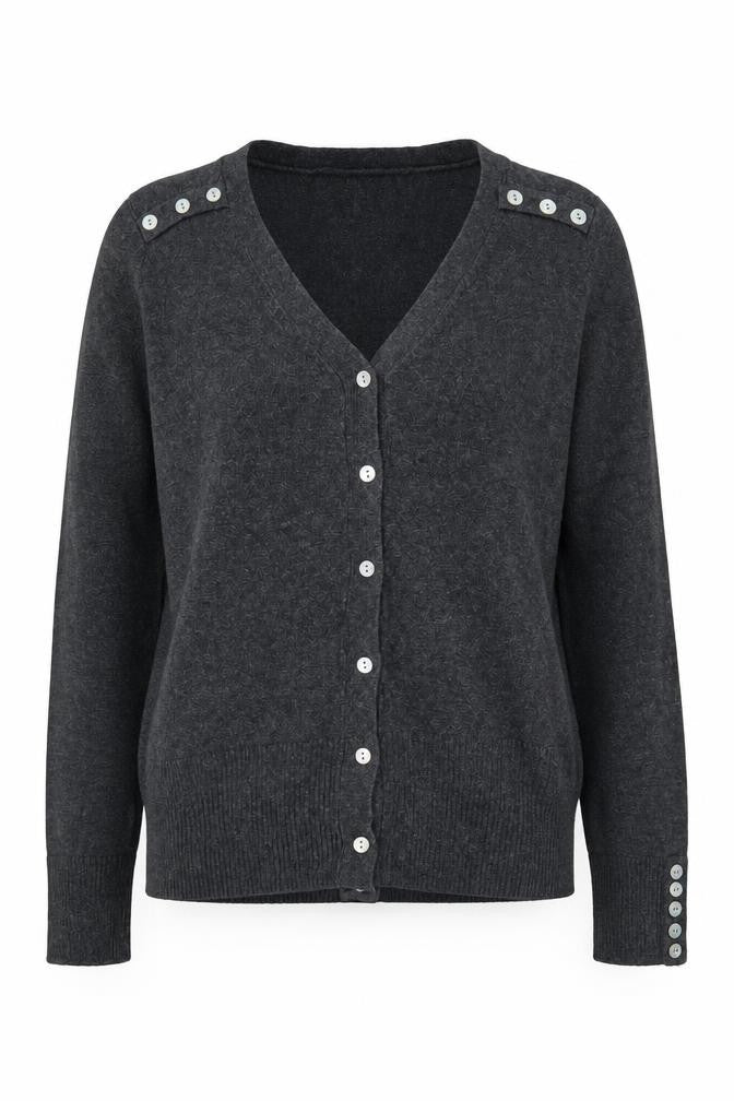 Autonomy Women's Black Cardigan Size S Long Sleeve