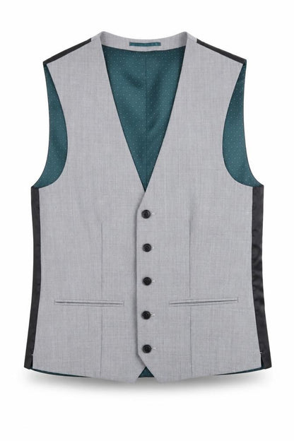 Next Men's Grey Suit Waistcoat - 36 Regular Fit