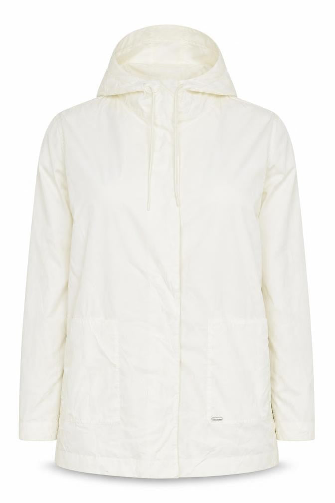 Ted Baker Women's Ivory Hooded Jacket Size 4