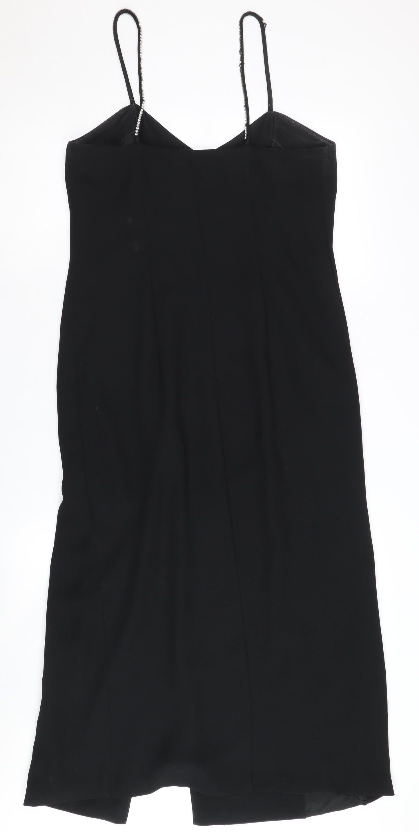 Windsmoor Women's Black Slip Dress, Size 10, Party Wear