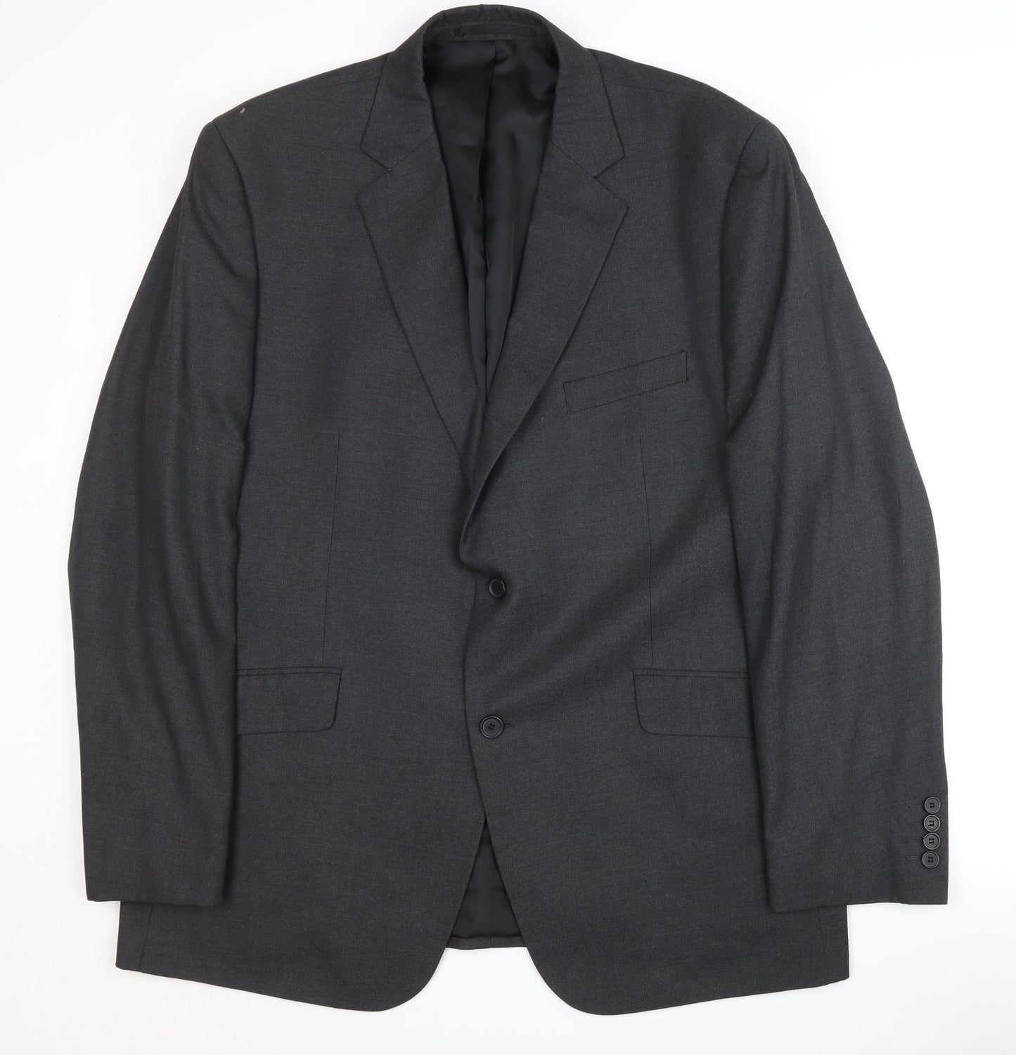 Dehavilland Men's Black Regular Fit Jacket 46R