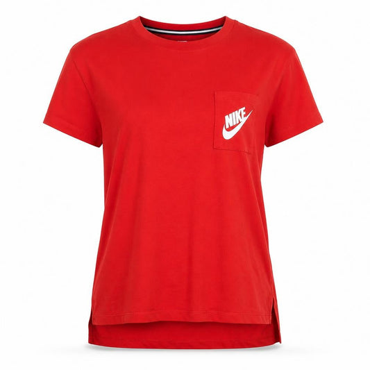 Nike Women's Red XS Basic T-Shirt - Casual Sportswear