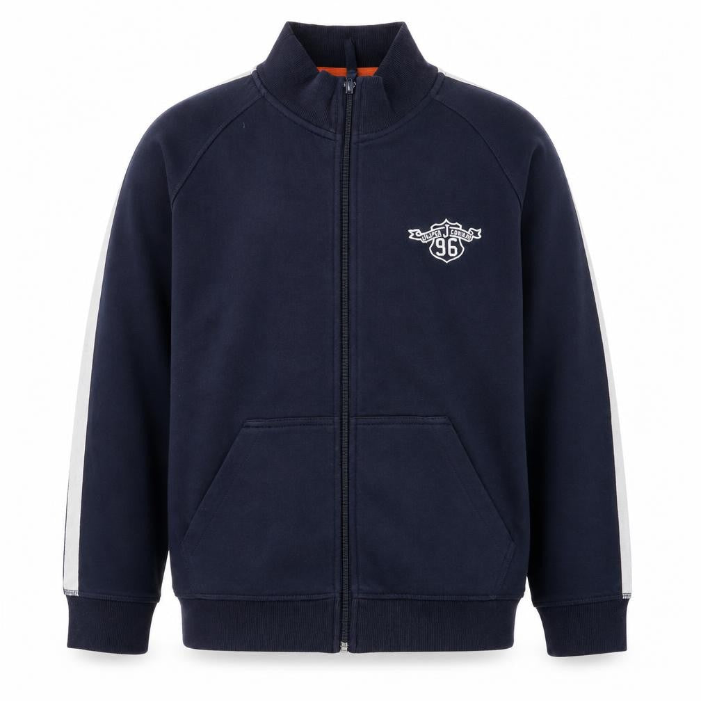 Jasper Conran Boys' Blue Track Jacket, 15 Years, Full Zip Style