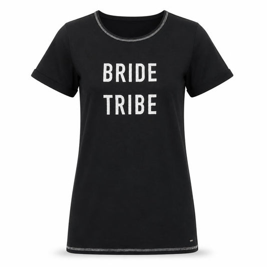 Next Women's Black Bride Tribe T-Shirt Nightshirt S