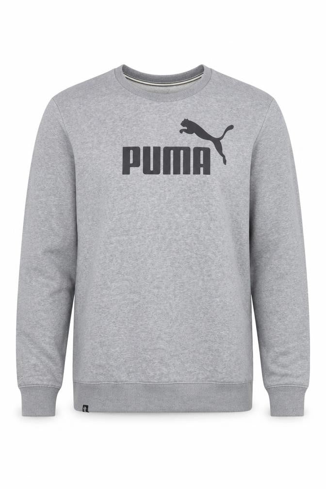 Puma Men's Grey Pullover Sweatshirt M