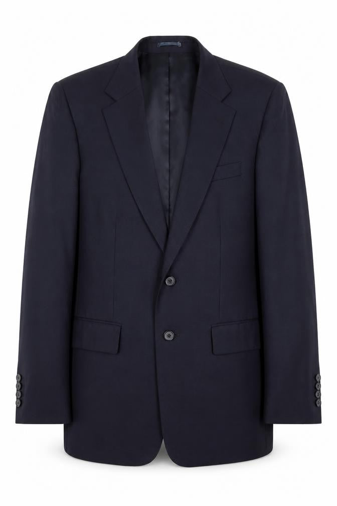 Jaeger Men's Blue Wool Blazer, 40R, Formal Jacket