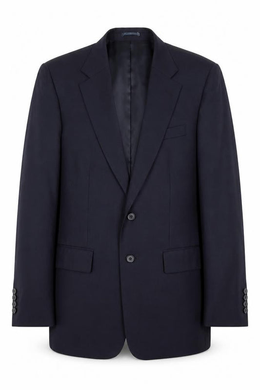 Jaeger Men's Blue Wool Blazer, 40R, Formal Jacket
