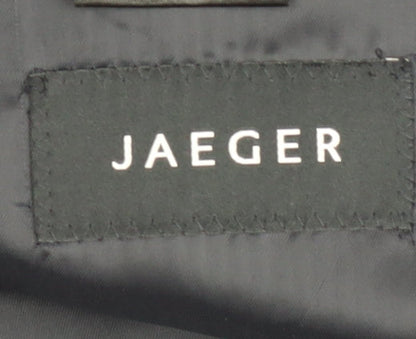 Additional view of Jaeger Men's Blue Wool Blazer, 40R, Formal Jacket