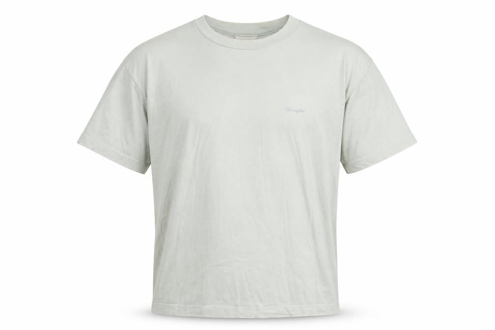 Wrangler Men's Beige Medium Crew Neck T-Shirt