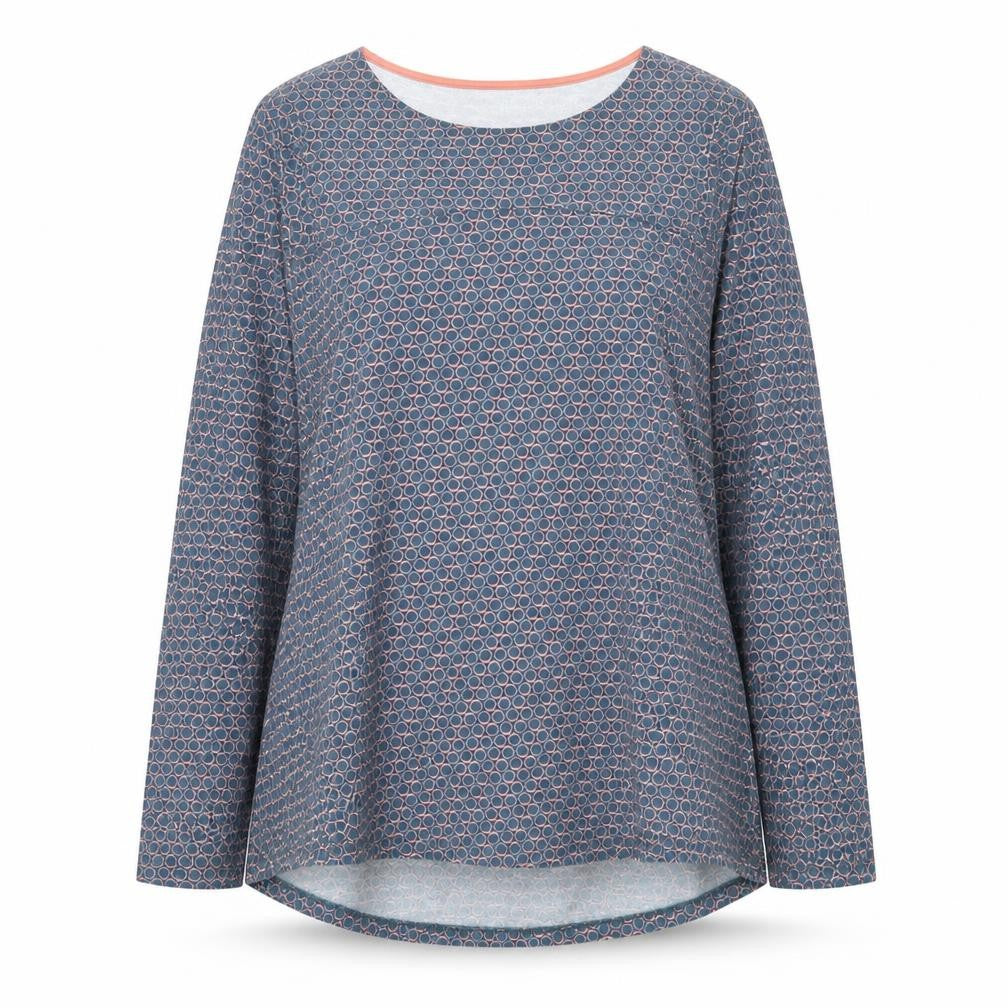 Boden Women's Multicoloured Geometric Top Size 8