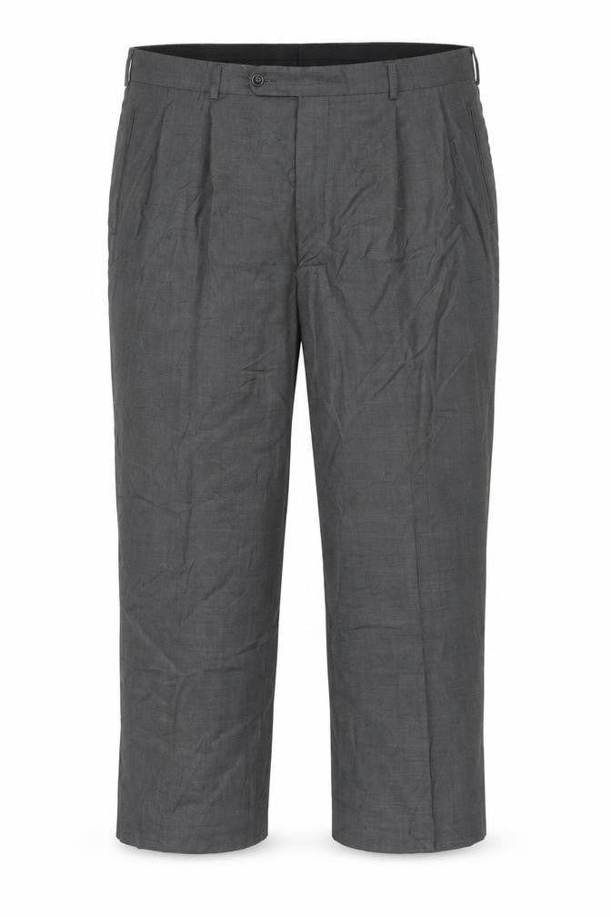 Cerruti Men's Grey Dress Pants Size 42 Wool Formal Trousers