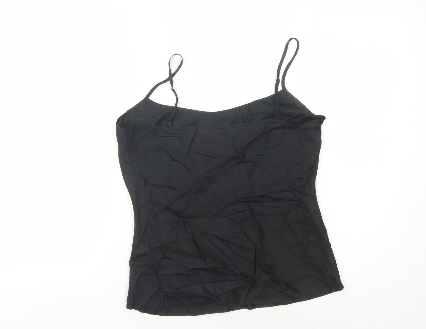 East Women's Black Camisole Tank Top Size 8