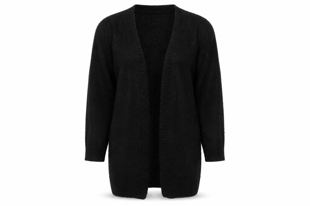 Staff Jeans & Co. Women's Black Open Front Cardigan S