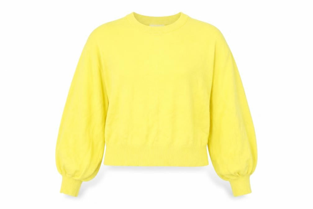 Monki Women's Yellow XS Pullover Jumper