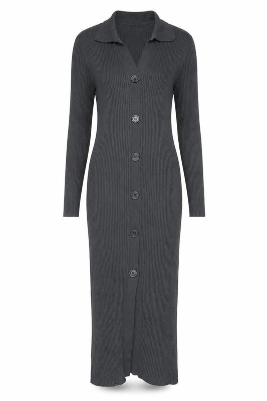 Threadbare Women's Black Knit Dress - Size 10