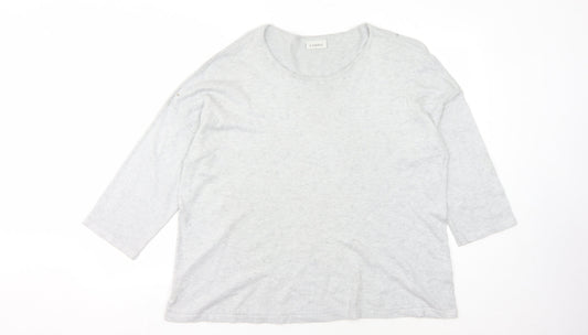 C&A Women's Grey Pullover Jumper, Size L