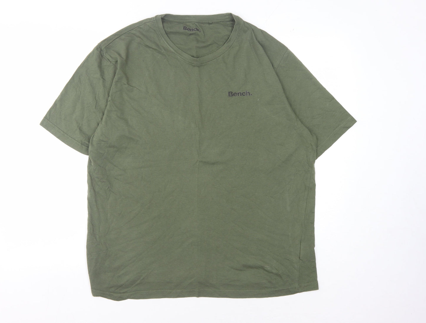 Bench Men's Green T-shirt Size 2XL