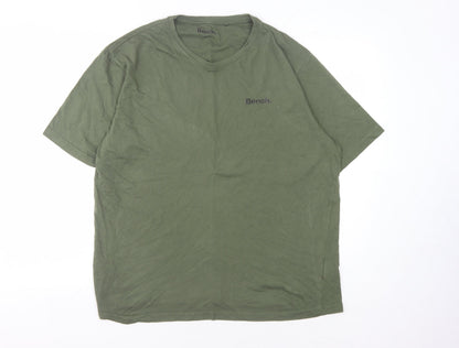 Bench Men's Green T-shirt Size 2XL