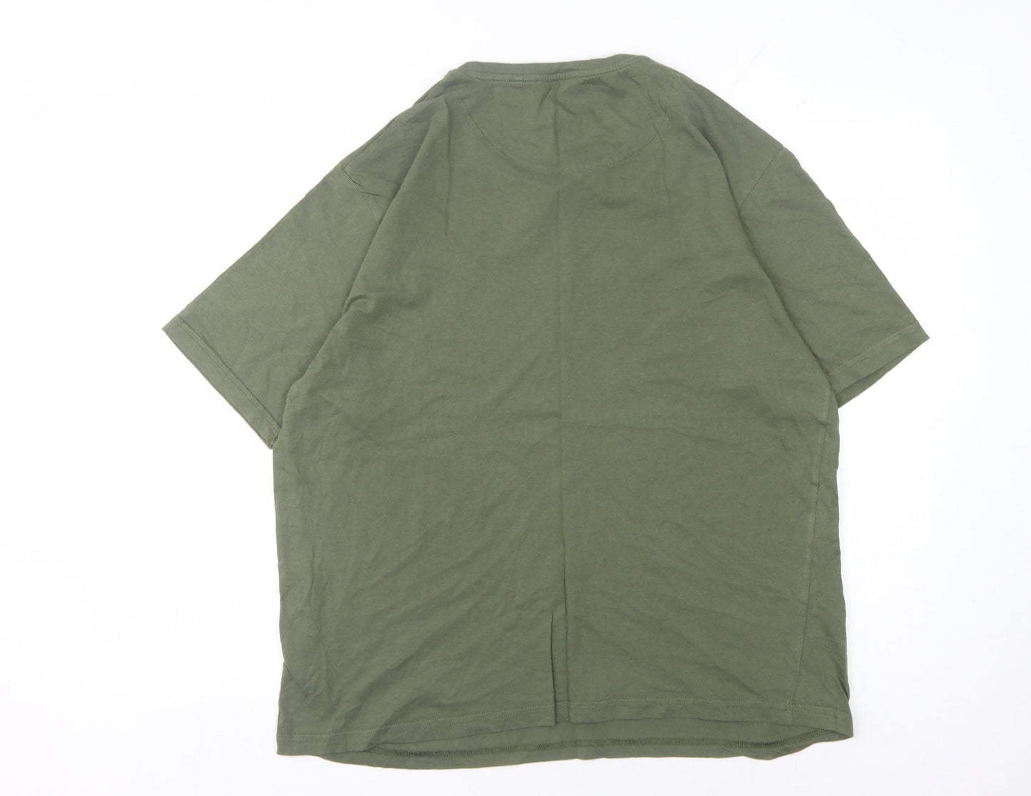 Bench Men's Green T-shirt Size 2XL