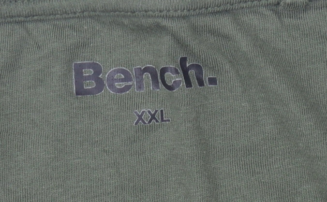 Bench Men's Green T-shirt Size 2XL