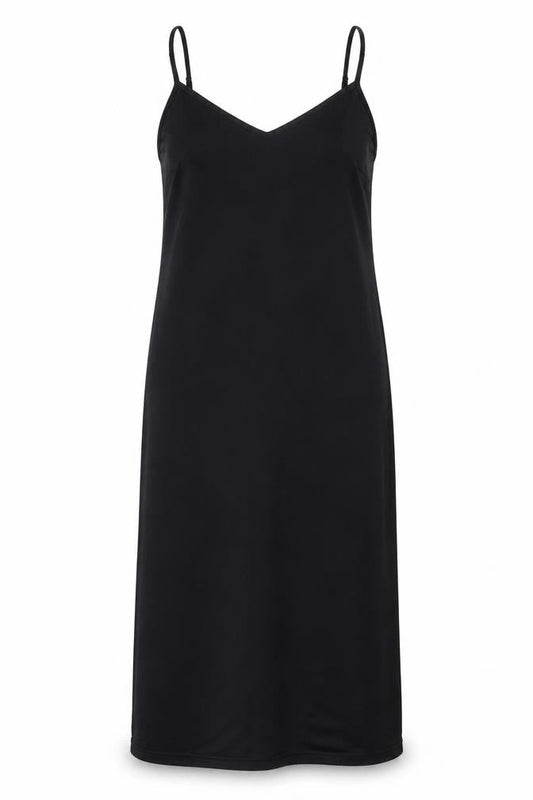 New Look Women's Black Slip Dress Size 10