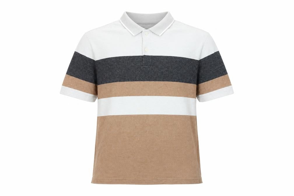 Marks & Spencer Men's Multicoloured 2XL Striped Polo