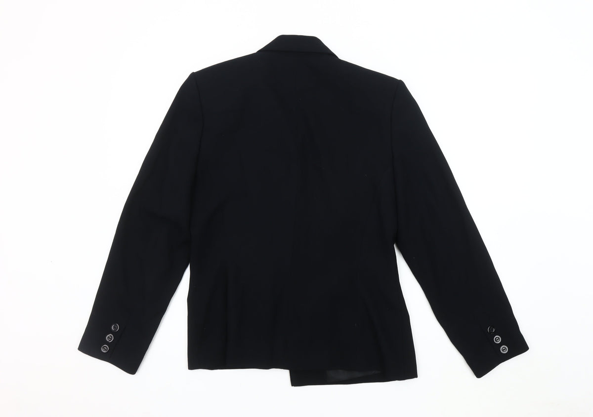 Richards Women's Black Blazer UK 12, Business, Excellent