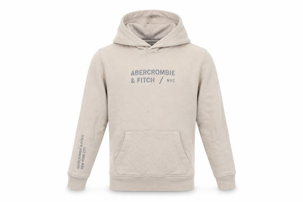 Abercrombie & Fitch Boys Hoodie Size 10 - Logo Graphic Pullover