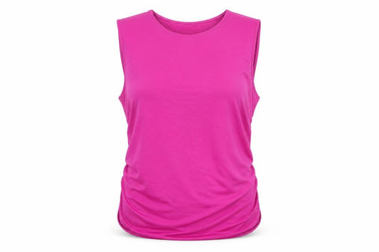 C&A Women's Pink Sleeveless Tank Top L