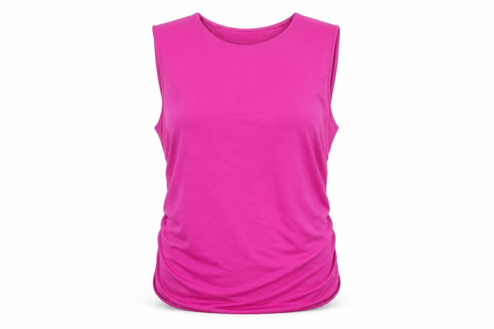 C&A Women's Pink Sleeveless Tank Top L