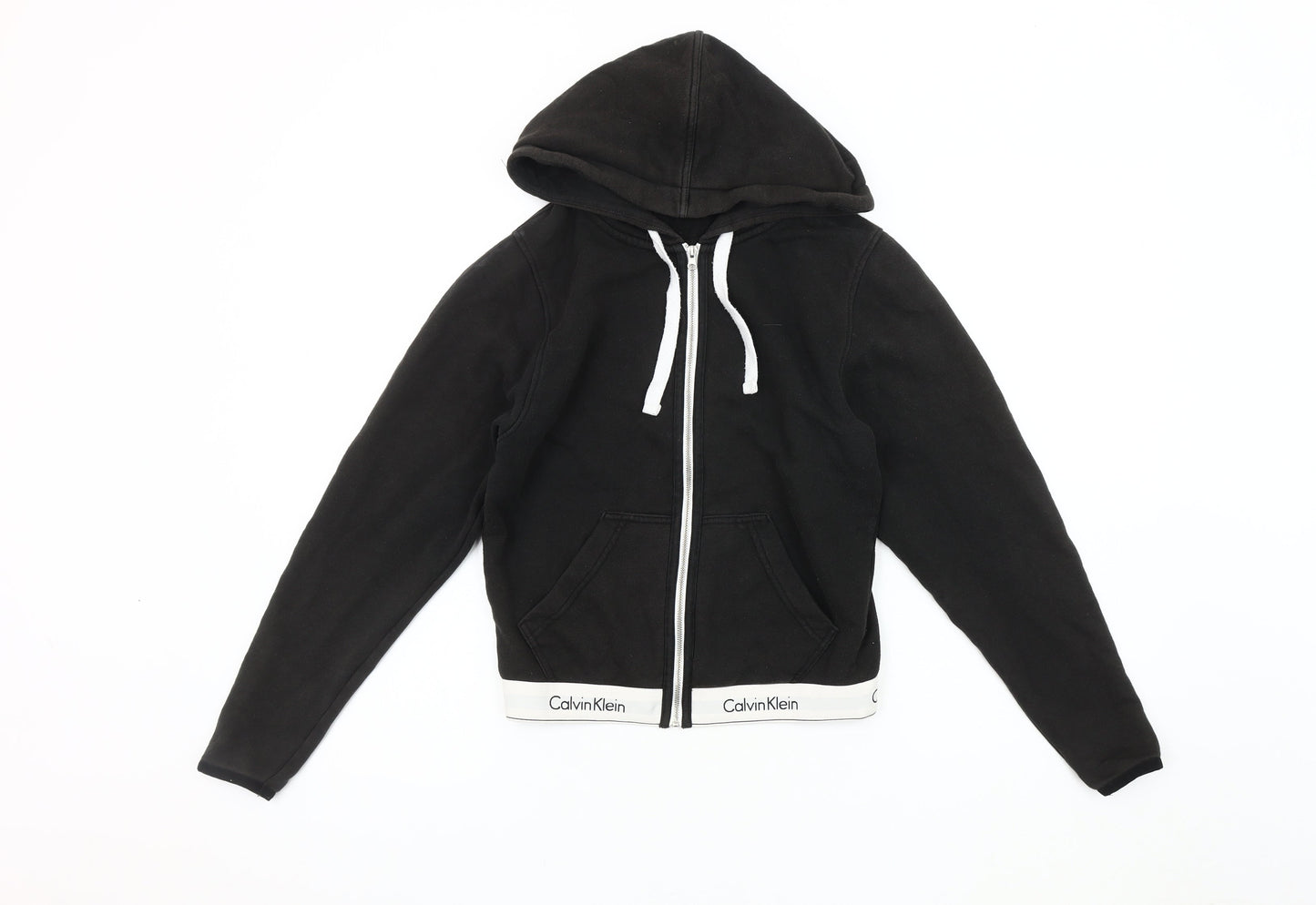 Calvin Klein Men's Black Hooded Jacket XS