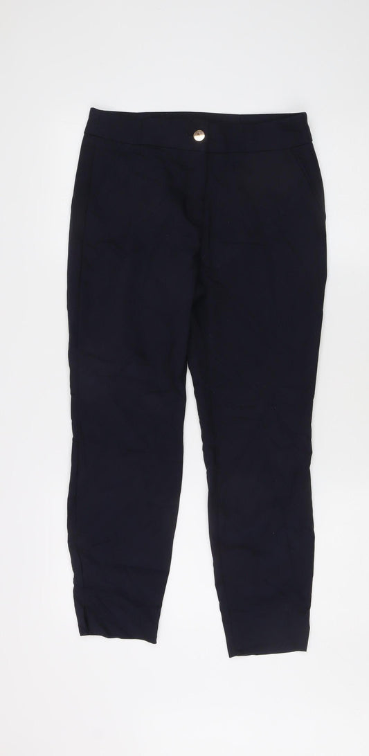 Et Vous Women's Cropped Black Trousers Size 10