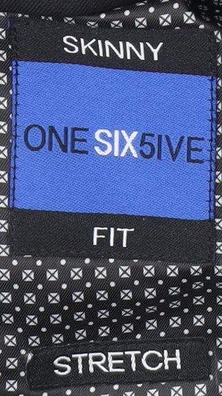 ONESIX5IVE5ive Men's Black Slim Blazer Jacket Size 36 Slim