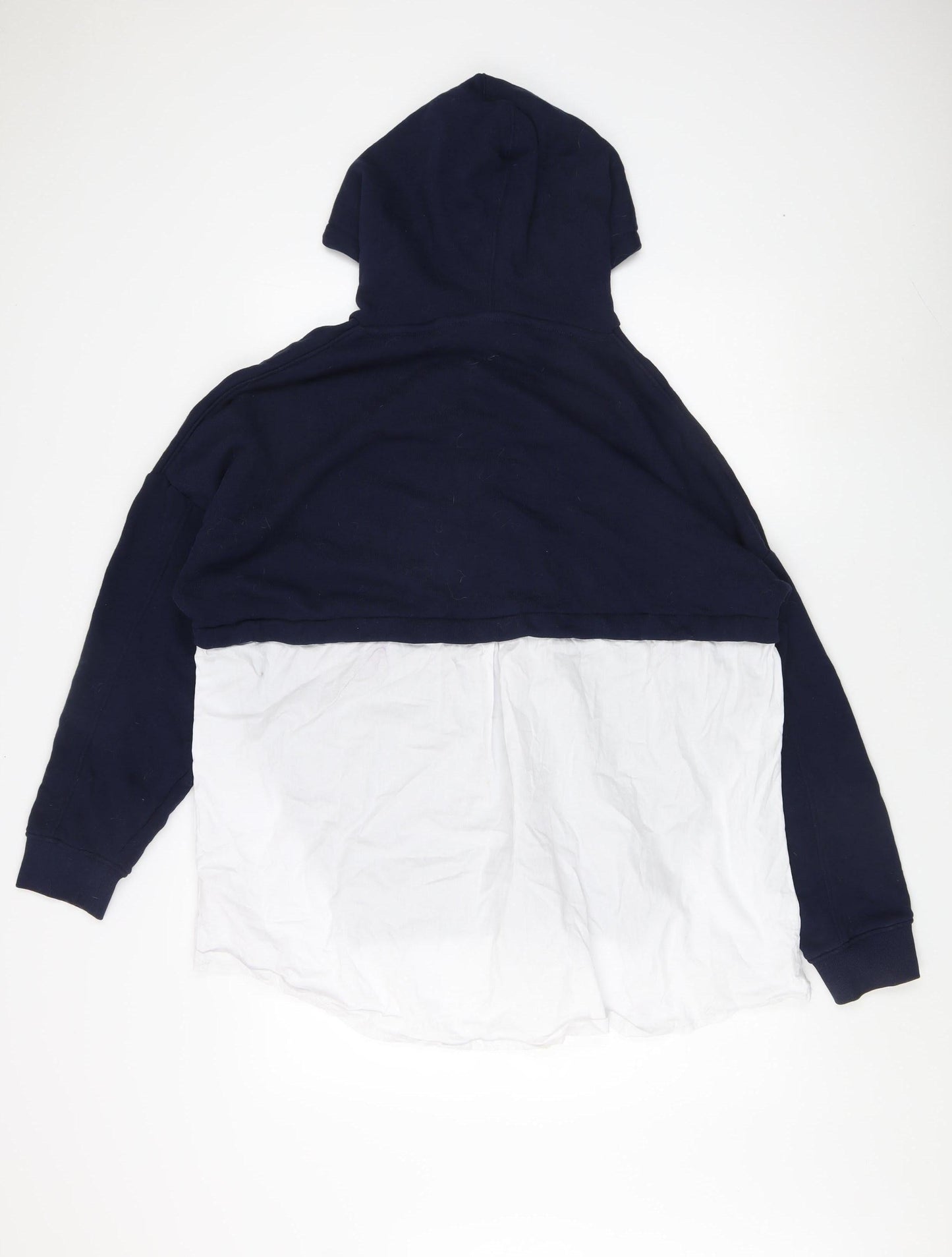 Next Men's XL Blue Pullover Hoodie - Logo Style