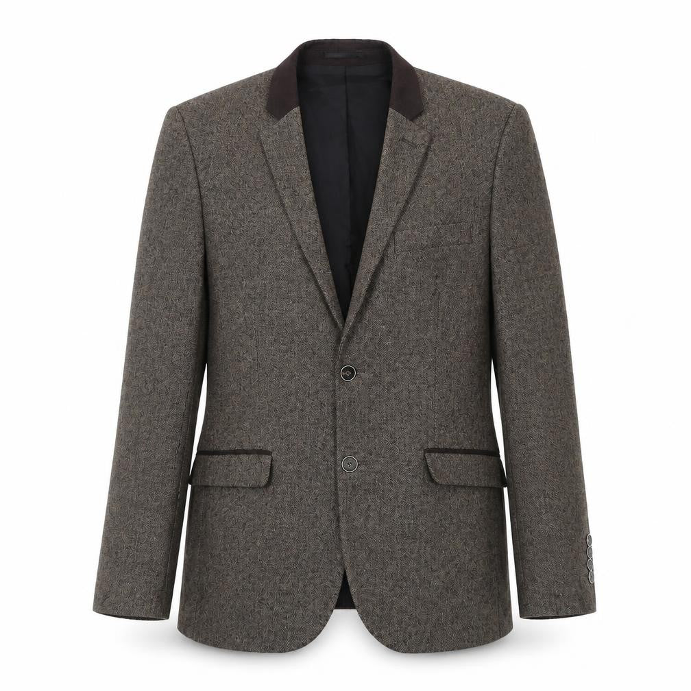New Look Men's Brown Tweed Blazer 40R