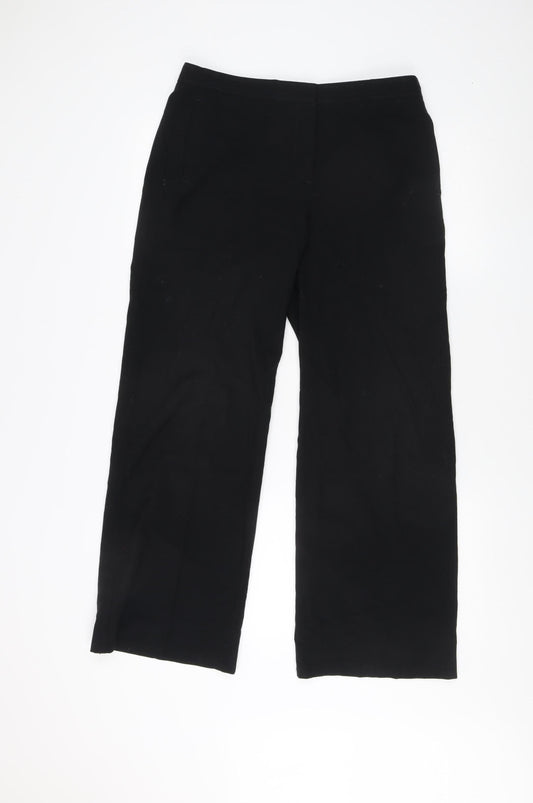 Marks and Spencer Women's Black Trousers Size 12