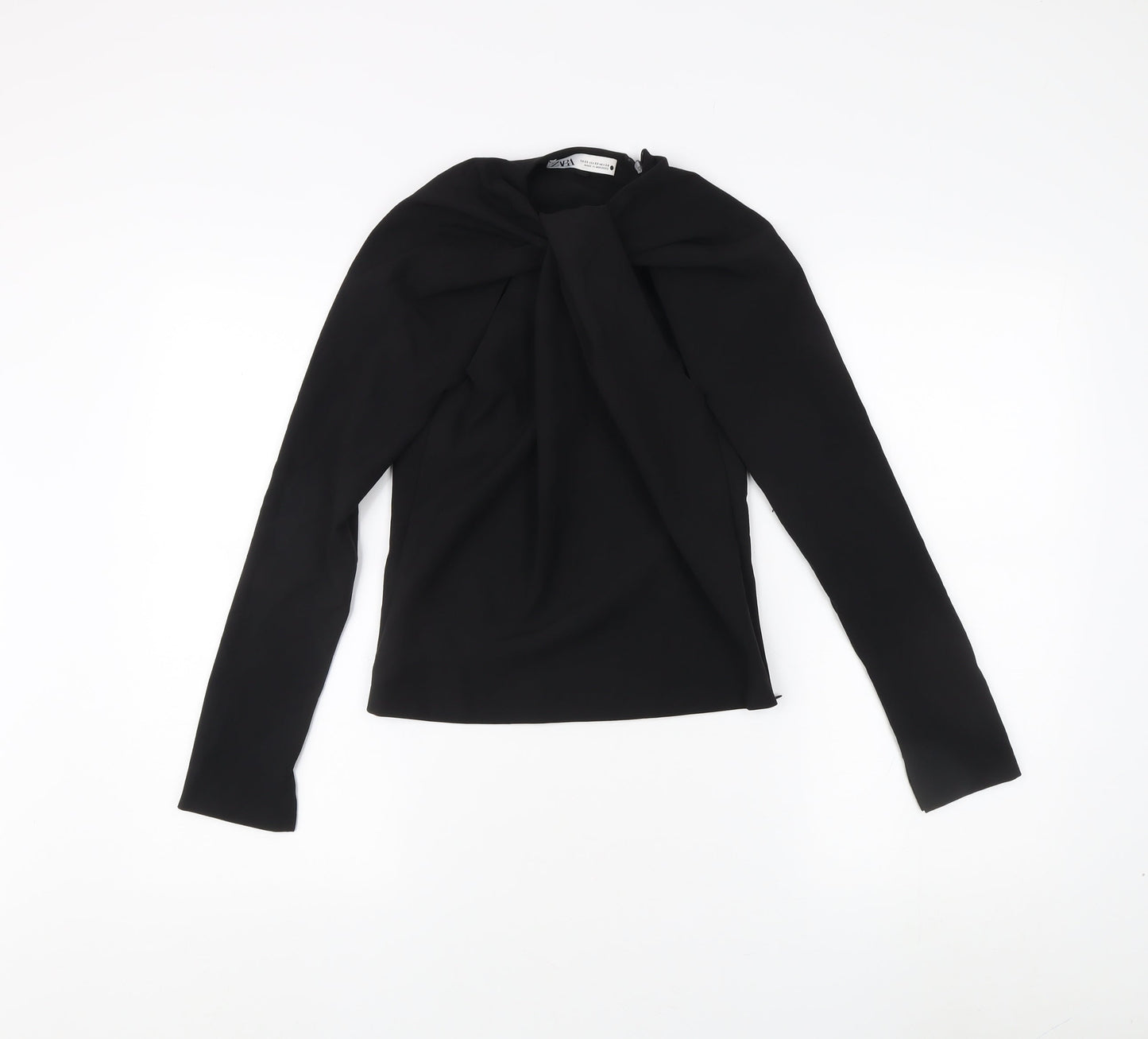 Zara Women's Black XS Long Sleeve Top