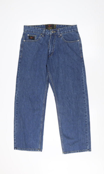 Forge Men's Blue Straight Jeans XS 32 Waist