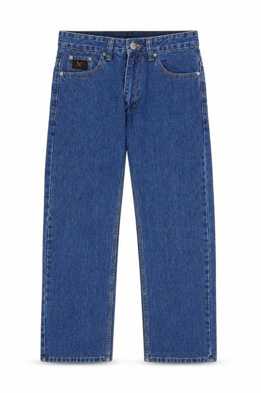 Forge Men's Blue Straight Jeans XS 32 Waist