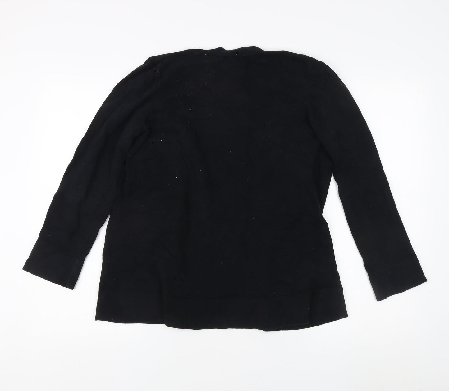 Cashel Women's Black Long Sleeve Cardigan Size L