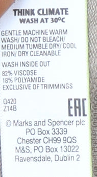 Marks and Spencer Women's Beige Open Front Cardigan XS