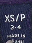 Lands' End Women's Purple Henley Sweatshirt XS
