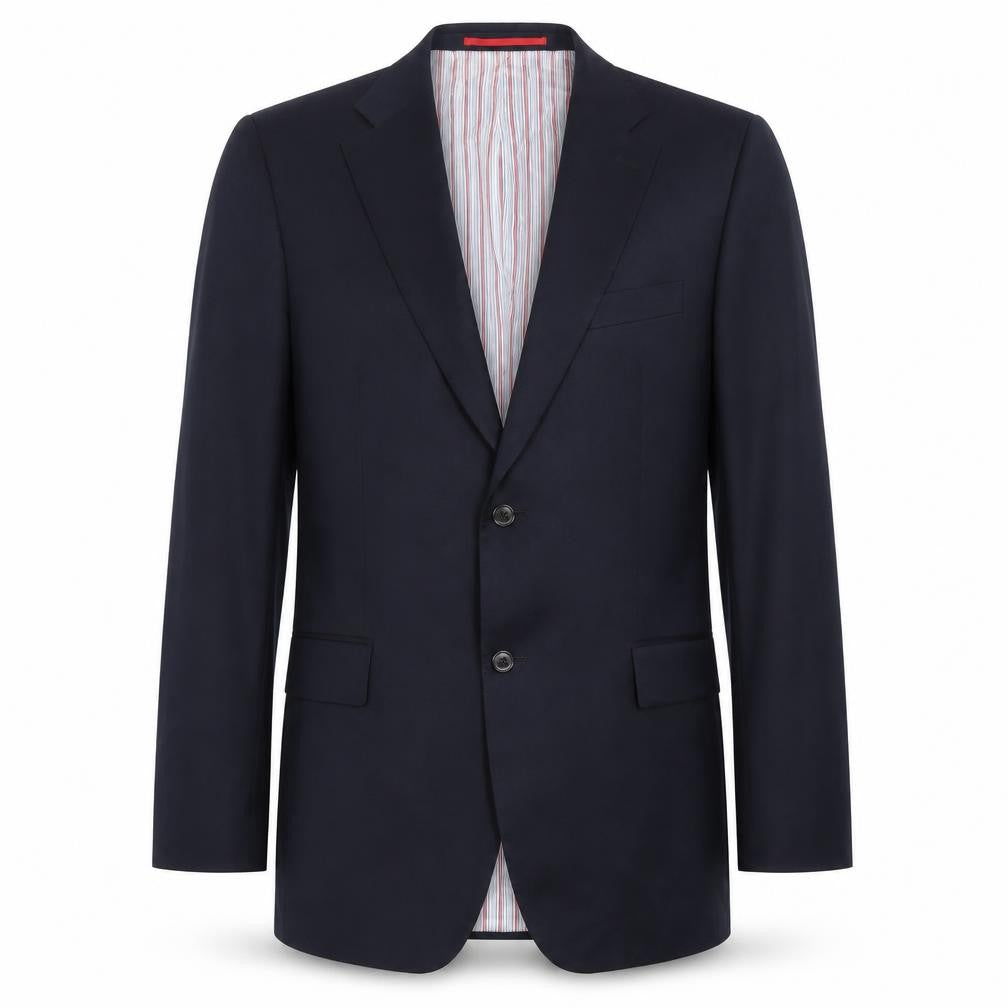 Tommy Hilfiger Men's Blue Wool Blazer, 38 Regular Fit