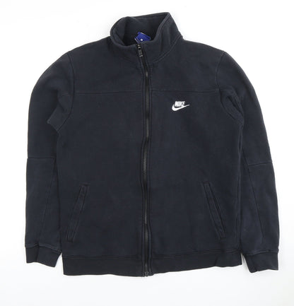 Nike Men's Black Full Zip Hoodie - Size S