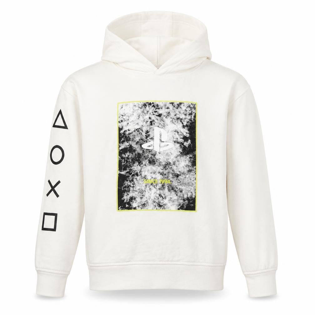 PlayStation Boys White Pullover Hoodie 9-10 Years