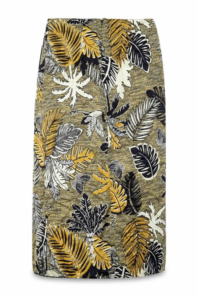 Women's Multicoloured Floral Midi Pencil Skirt