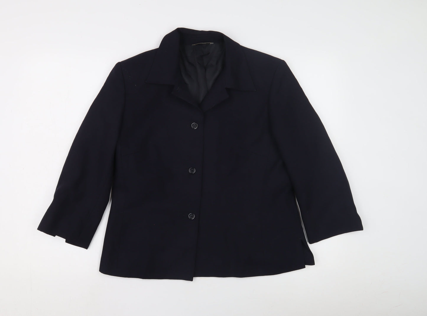 Marks and Spencer Women's Blue Coat Size 14