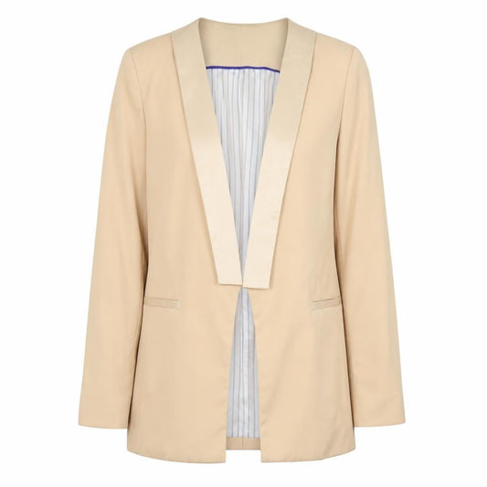 W118 by Walter Baker Women's Beige Blazer L Large