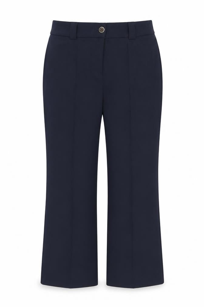 Next Women's Blue Straight Leg Trousers Size 14